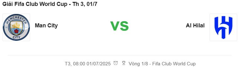Man city vs Al Hilal cmd368pro